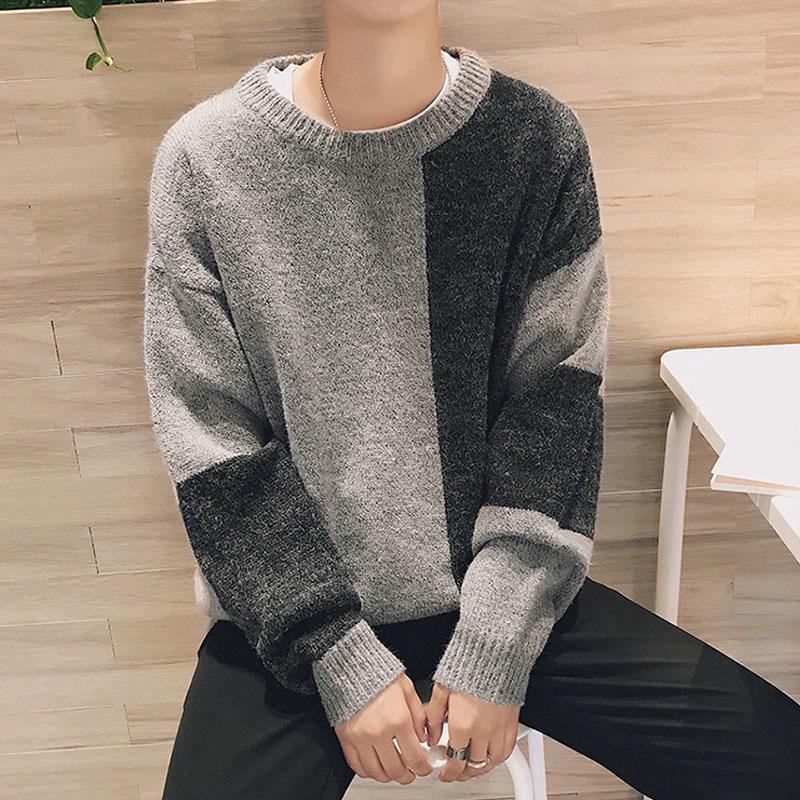 Áo Thun Nam Dài Tay Cổ Tròn Thời Trang Hàn Tf2