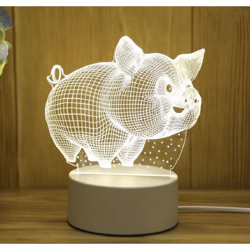 Đèn Led MICA Trang Trí Đổi Màu ( Ngẫu Nhiên )