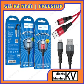 Cáp sạc iPhone Lightning Hoco X38 1M chính hãng cho iPhone iPad hỗ trợ sạc nhanh
