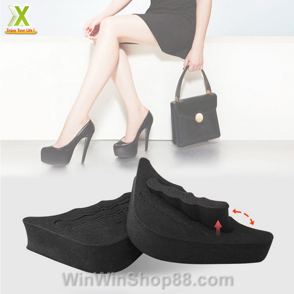 Miếng lót giày mút giảm đau đầu ngón cho giày bít ngón, đệm êm ngón chân dành cho giày nam và nữ - Winz.vn