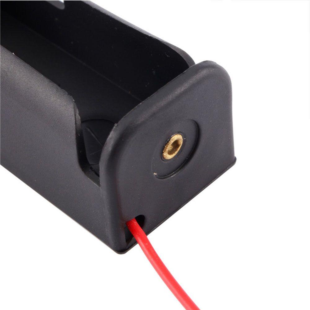 Bộ 5 Kẹp Pin 3.7V Bằng Nhựa Màu Đen Ốp