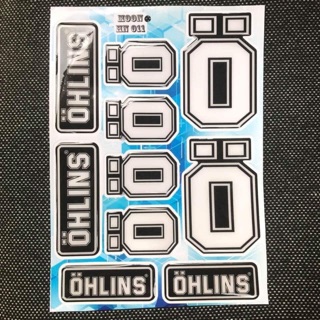 Logo Ohlins Hồng