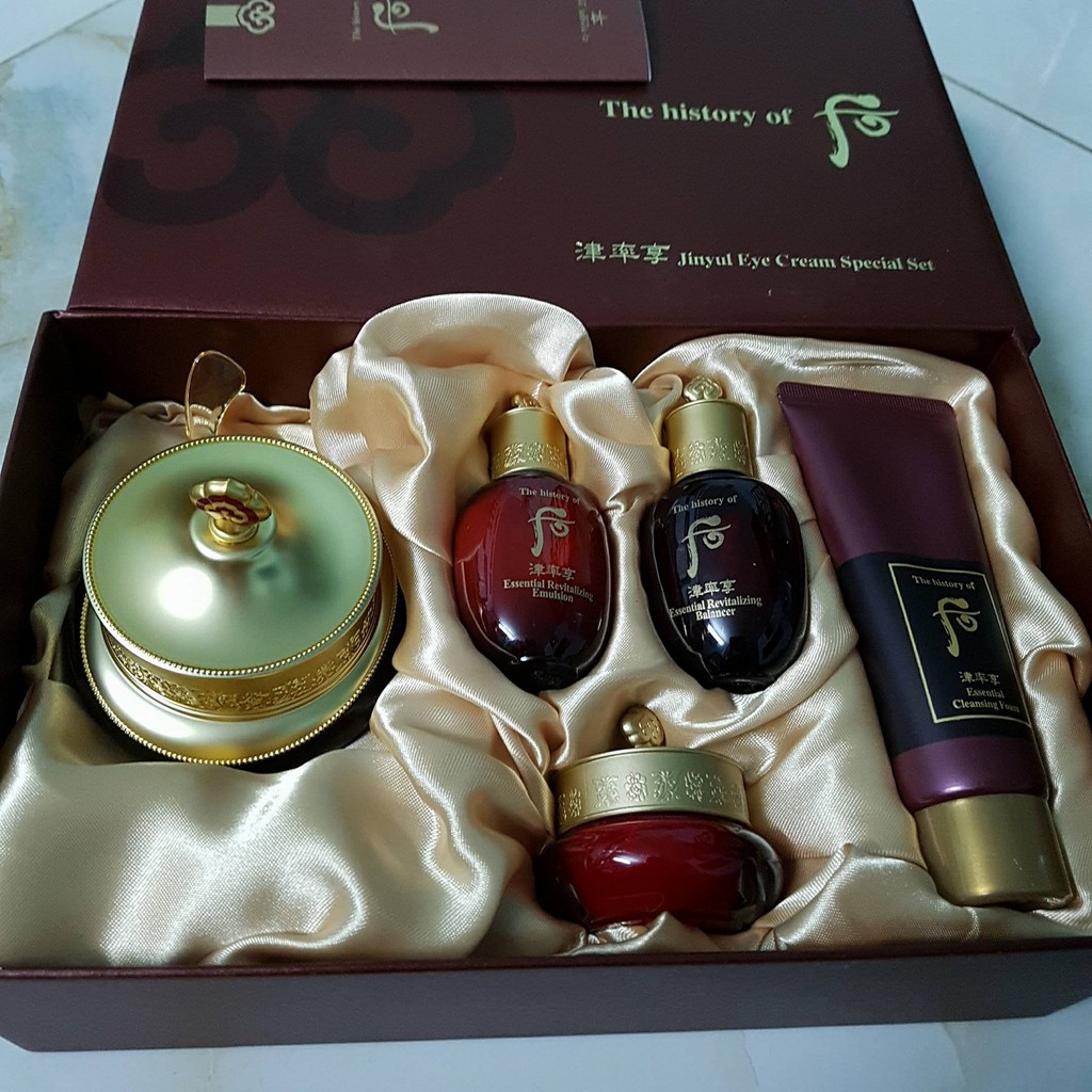 Kem dưỡng chống nhăn vùng da mắt Whoo đỏ (Jinyul Eye Cream) 5 sp