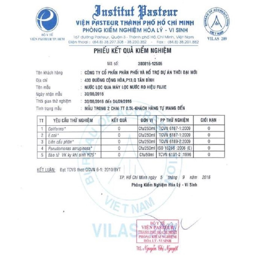 Máy lọc nước RO 7 lõi Fujie RO-07 (lắp bồn rửa)