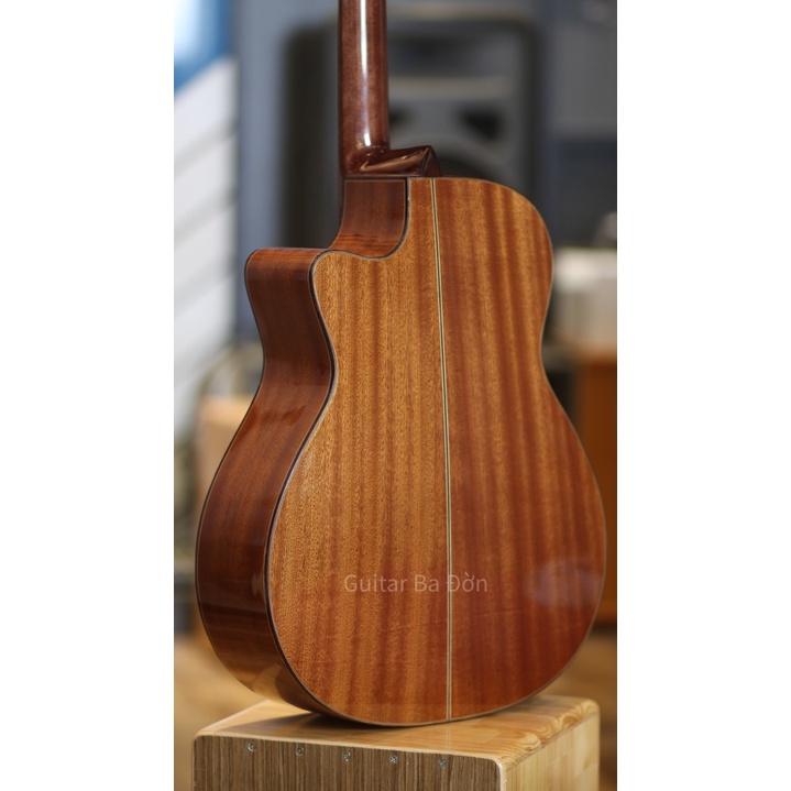 Đàn Guitar acoustic Ba Đờn T400 - Chính Hãng  gỗ hồng đào Bắc Phi cao cấp