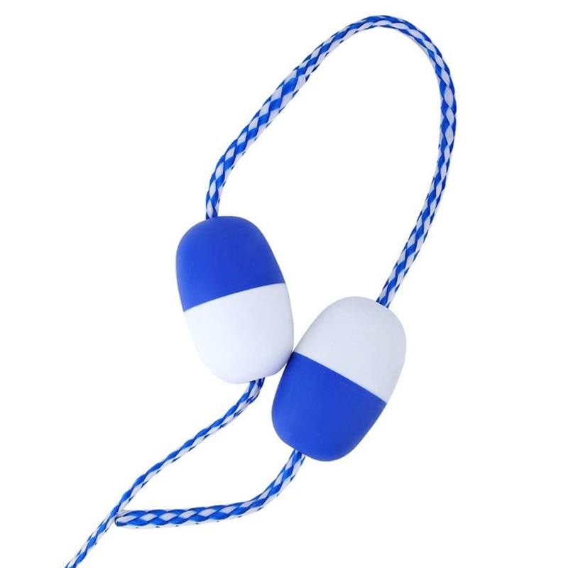 QQ Bộ Dụng Cụ Chia Dây Và Phao Bơi Với 2 Móc Bằng Thép Không Gỉ | Phụ Kiện Truy Cập Bể bơi An Toàn