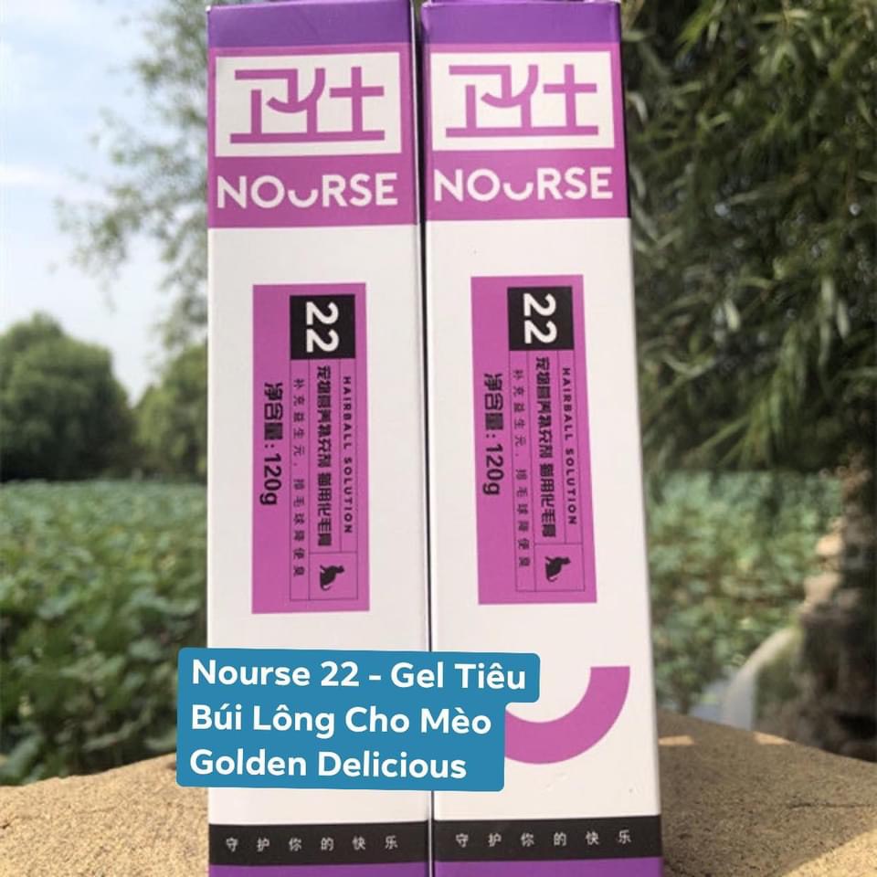 Nourse 22 - Gel Tiêu Búi Lông HairBall Cho Mèo - Xóa Bỏ Các Bệnh Dạ Dày Do Búi Lông Gây Ra - Tốt Cho Hệ Tiêu Hóa Mèo