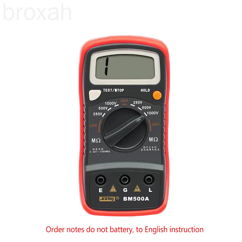 Máy Đo Điện Tử Cầm Tay 1000v Bm500A 0-2000mω