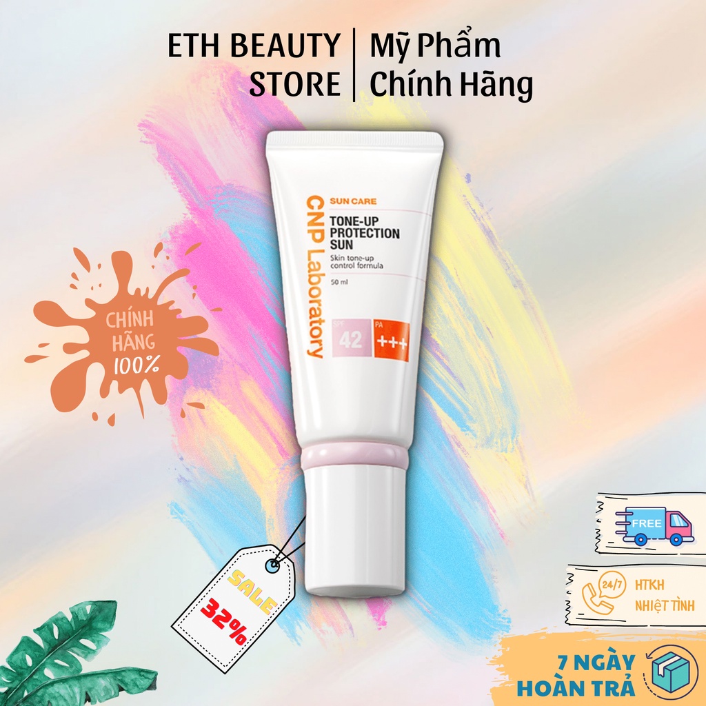 Kem Chống Nắng CNP Laboratory Nâng Tông Da 50ml Tone-Up Protection Sun SPF42 PA+++
