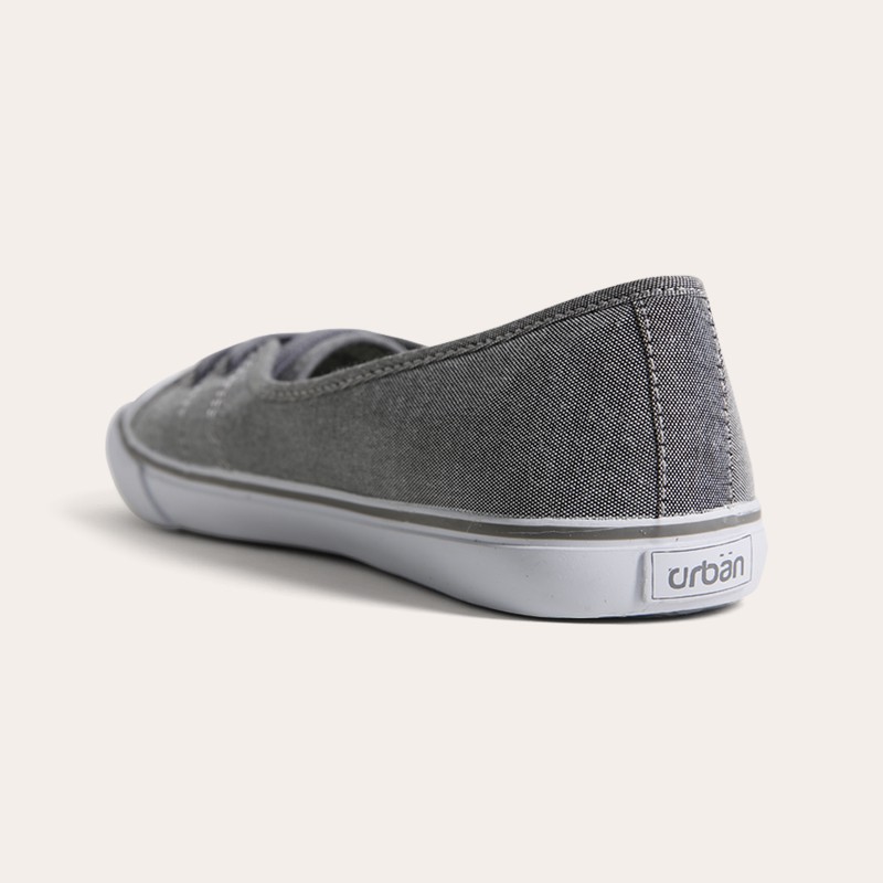 Giầy slipon nữ Đông Ấn UL1706 Ghi | BigBuy360 - bigbuy360.vn