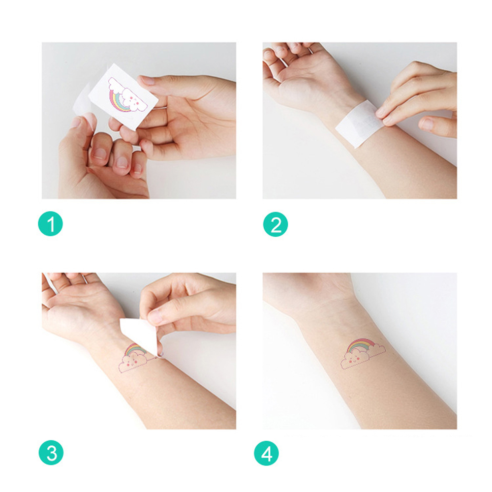 [Hàng mới về] Hình xăm dán tạm thời chống thấm nước cá tính gợi cảm cho nữ