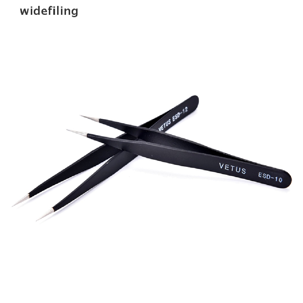Set 6 nhíp thép không gỉ chống tĩnh điện an toàn tiện lợi