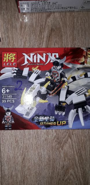 Set 4 hộp lắp ráp Legoninja rồng 31140 trọn bộ