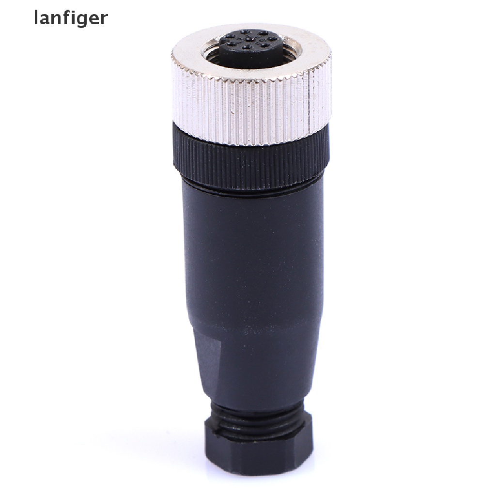 Đầu cắm kết nối cảm biến chống nước LLR M12 8 chấu