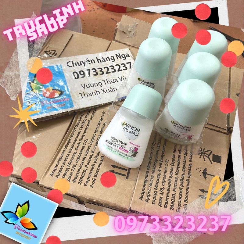 Lăn nách Garnier ULtra Dry 50ml ngăn mồ hôi 48h khử mùi