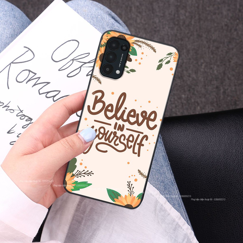 Ốp lưng Oppo RENO 5 hình hình hoa, thiên nga, đẹp thời trang - CAO CẤP - SANG TRỌNG