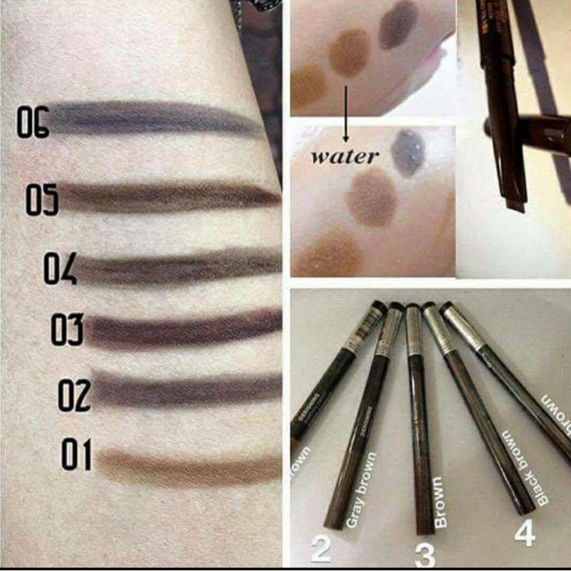 Chì kẻ mày Designing eyebrow pencil 2 đầu