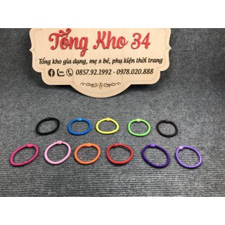 Set 10 chiếc dây chun buộc tóc ( Nhiều màu )