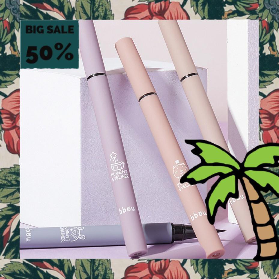 Kẻ Mắt Bút Đen BABAOOU B5009 Pastel FLUENT EYELINER Đủ Màu Auth Nội Địa | BigBuy360 - bigbuy360.vn