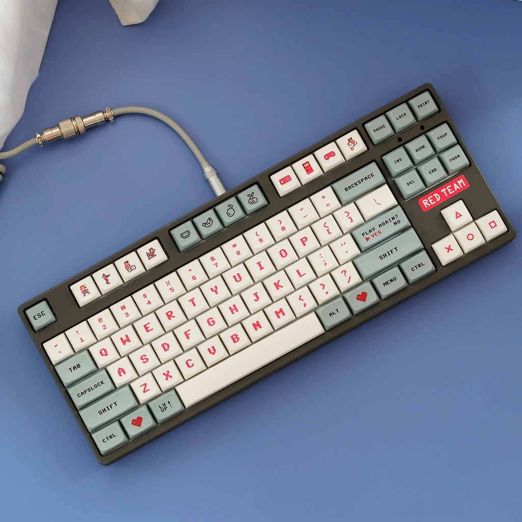 178 phím tùy chỉnh Trọn bộ Keycaps DSA Cấu hình vật liệu PBT cho Bàn phím cơ chuyển mạch Gateron Kailh Cherry MX (FC Gaming
