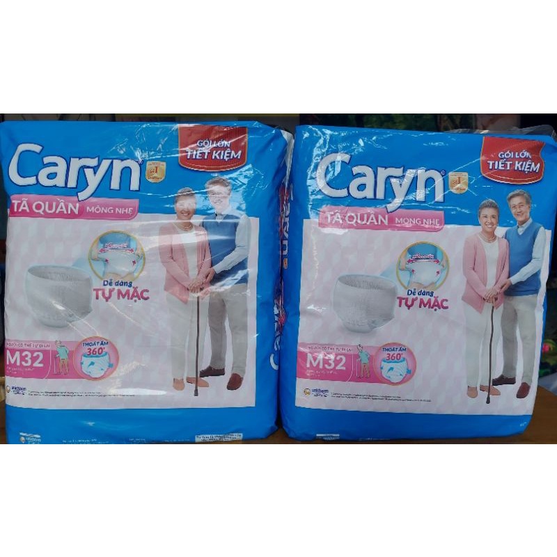 Bỉm tã quần người lớn Caryn M32