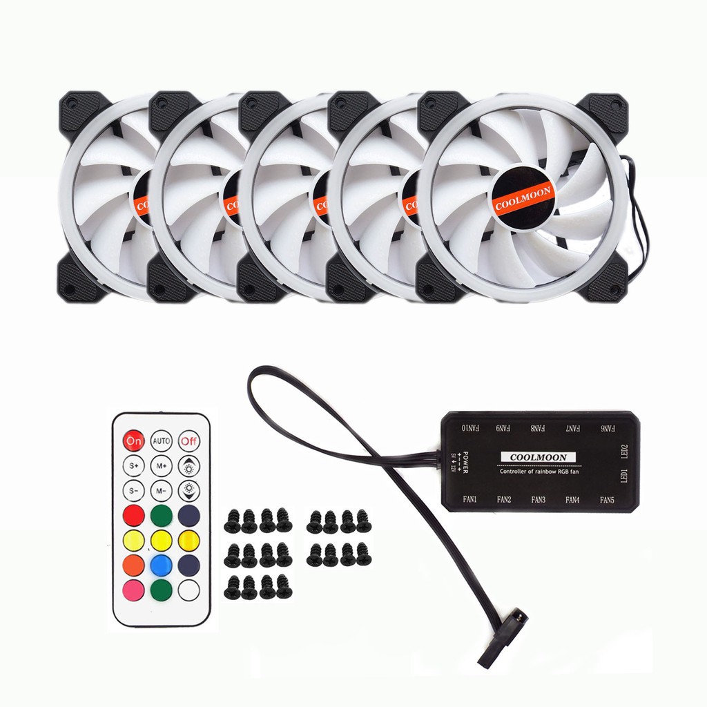 Bộ FAN RGB COOLMOON V1