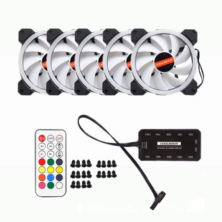 Bộ FAN RGB COOLMOON V1 (Tùy Chọn Bộ Fan)