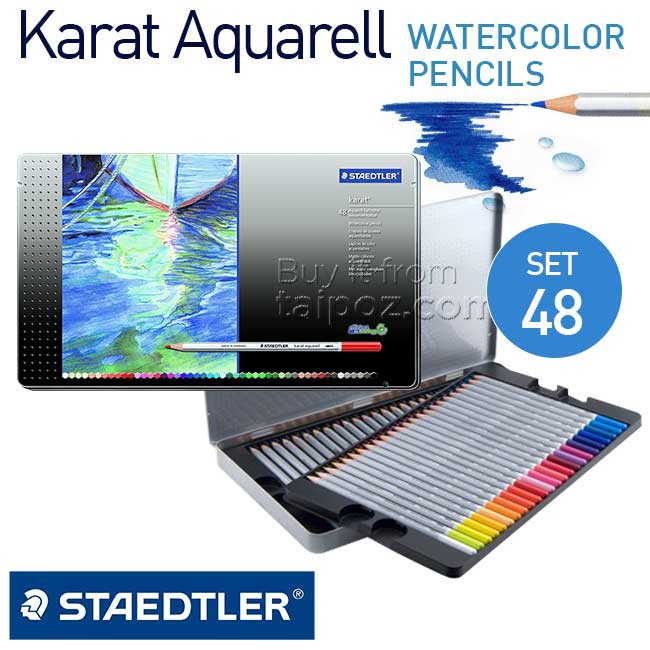 Chì màu nước cao cấp KARAT AQUARELL 125M (Hộp 12 màu,24 màu, 36 màu, 48 màu và 60 màu )