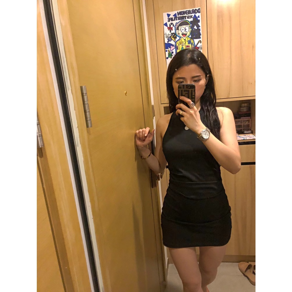 Đầm Ôm Hông Phong Cách Mới Mùa Hè 2022✨✨ Đầm Hai Dây✨✨ Đầm Đen Dáng Ôm Trẻ Trung Quyến Rũ Dành Cho Nữ