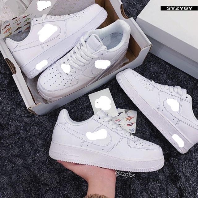 Giày Thể Thao Air Force 1 Trắng Full Đủ Size Nam Nữ Hàng Cao Cấp Full Box Bill