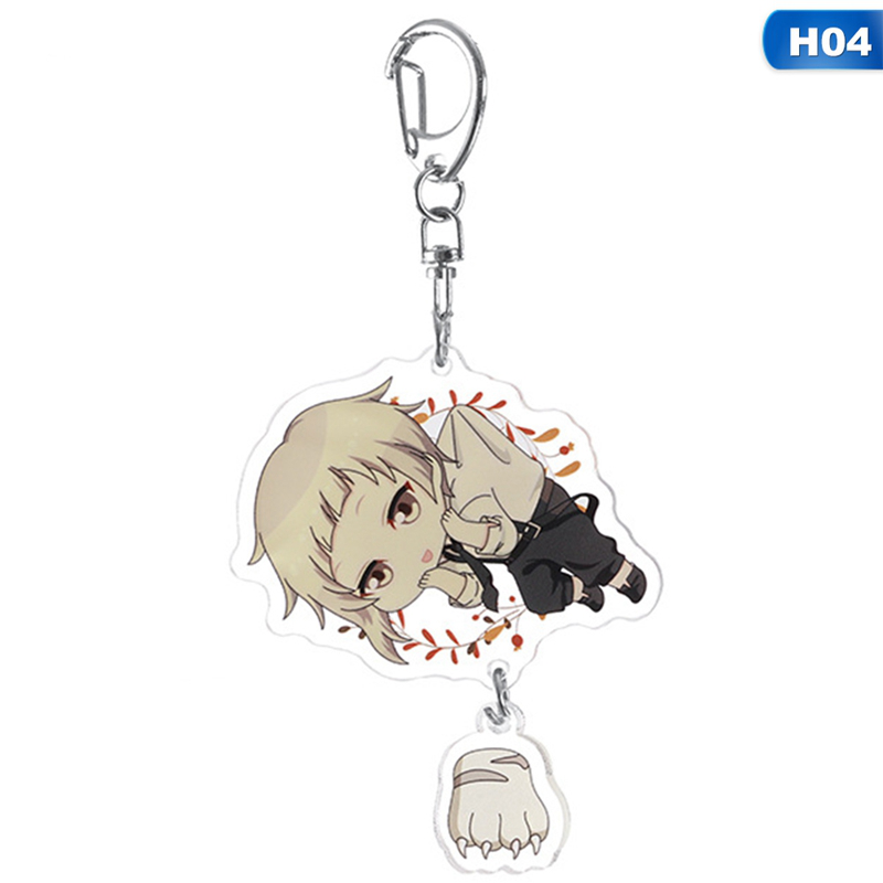 flowersqueen Cartoon anime Demon Slayer: Kimetsu no Yaiba Keychain