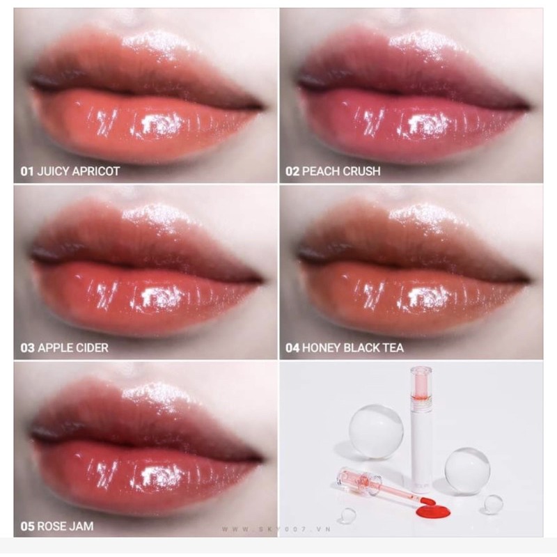 date 11/2022 - Son tint bóng Eglips water glaze tint | BigBuy360 - bigbuy360.vn