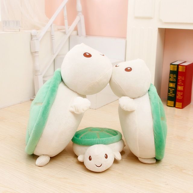 Thú Nhồi Bông Hình Rùa Hoạt Hình Sáng Tạo Dễ Thương
