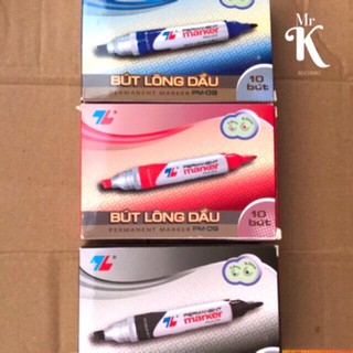 Bút dạ dầu - Bút lông dầu cao cấp (HỘP 10 CÂY)