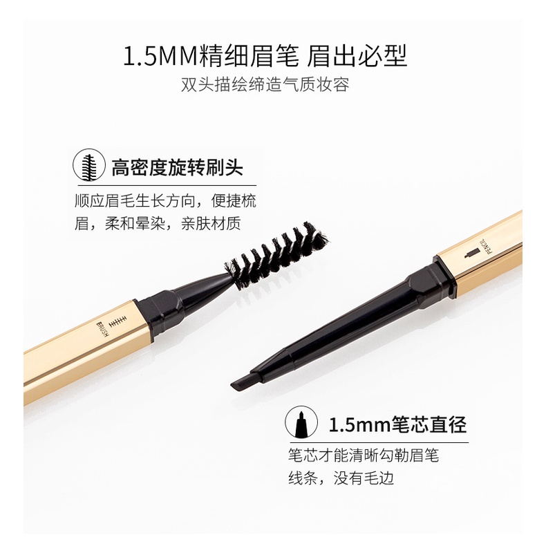 Chì Kẻ Mày Lâu Trôi Siêu Mảnh 2 đầu 4D Phẩy Sợi Không Trôi nội địa Trung | BigBuy360 - bigbuy360.vn