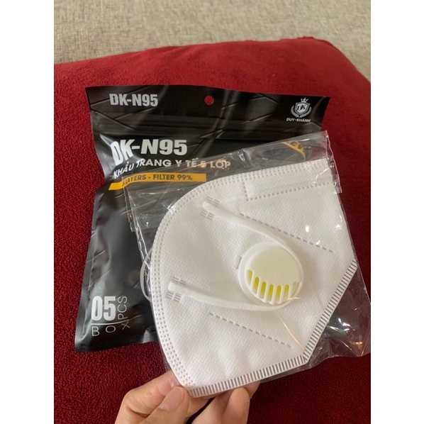 sỉ 100 c khẩu trang Van N95 - Dk