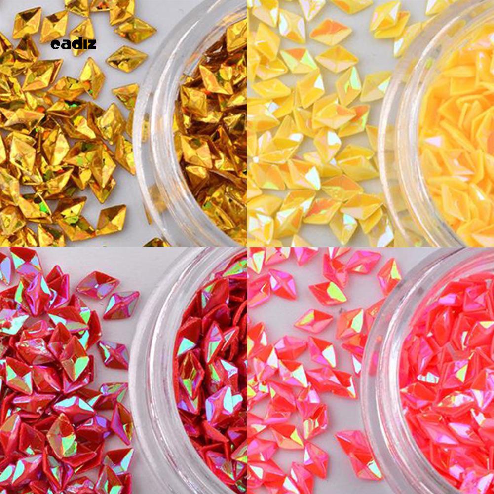 [Hàng mới về] Set 12 lọ kim tuyến dán móng tay lấp lánh