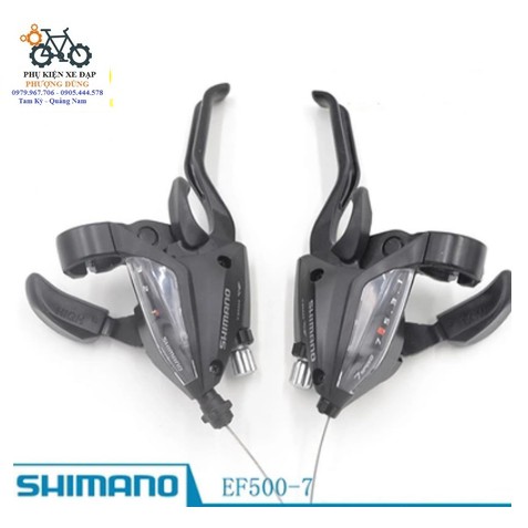 Tay Đề Xe Đạp SHIMANO ST-EF500 7 Speed - Hàng Chính Hãng