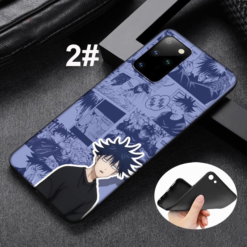 Ốp Điện Thoại Mềm Họa Tiết Megumi Fushiguro Jujutsu Kaisen Cho iPhone 7 8 7+ 8+ 6+ 6S+ XR XS Max 5 5s GA133
