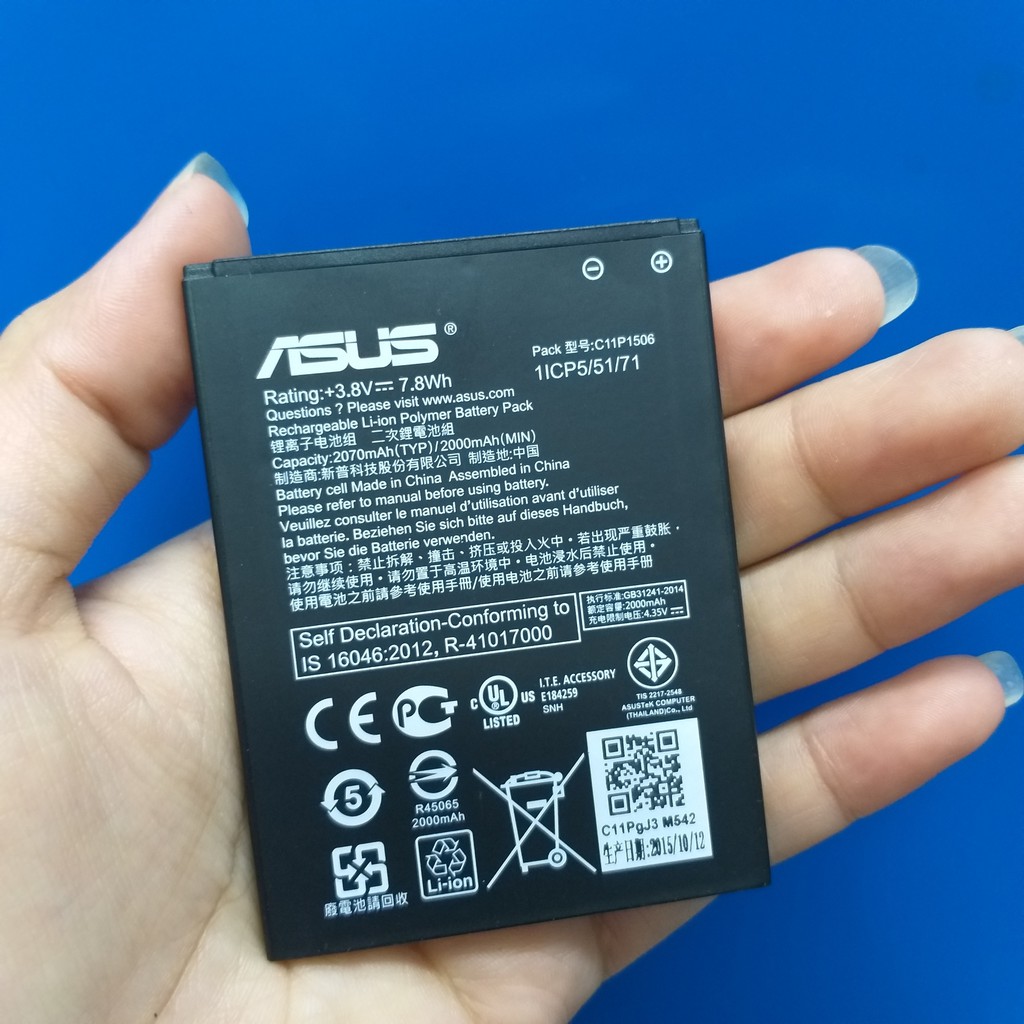 Pin Asus Zenfone Go ZC500TG 2070mAh C11P1506 Chính Hãng