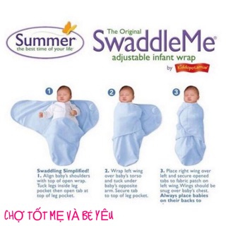 Ủ KÉN CHO BÉ COTTON SWADDLE ME