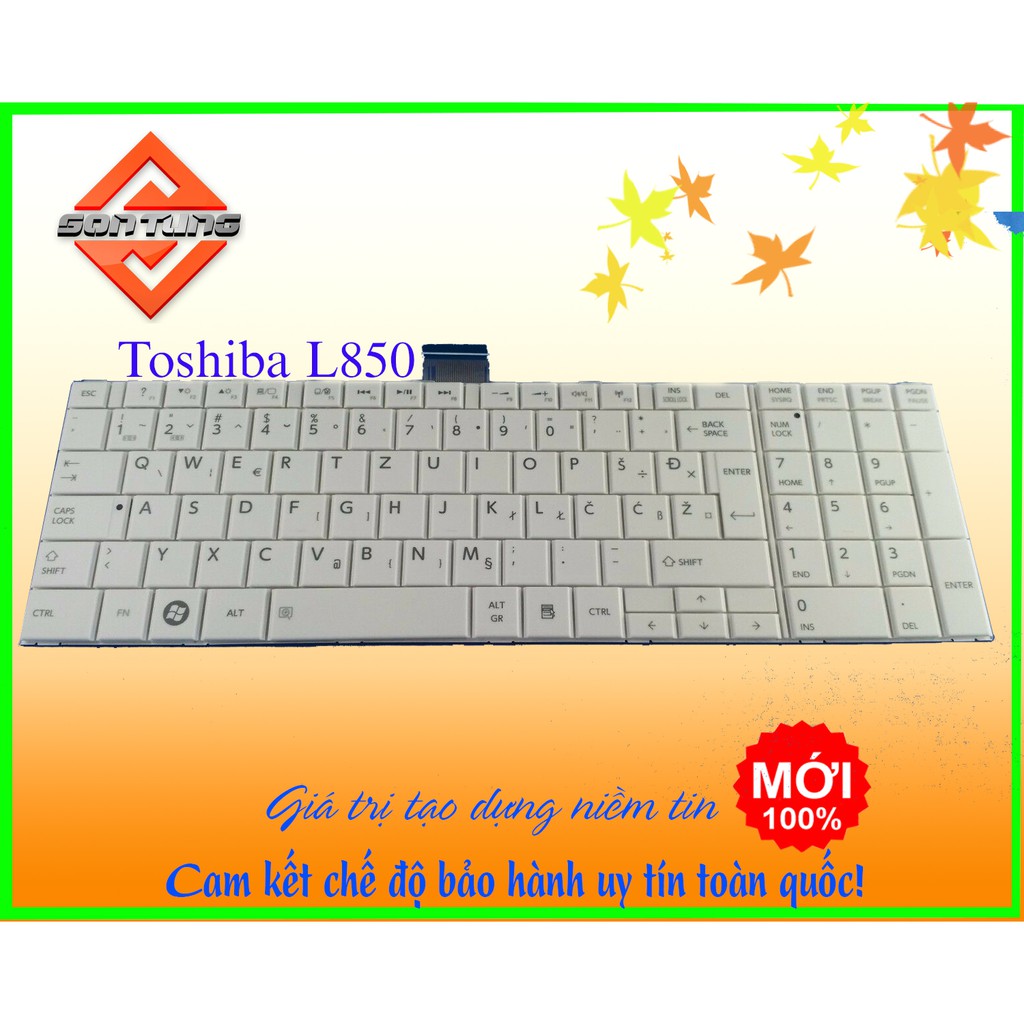Bàn Phím TOSHIBA Satellite L850 L850D L855 L855D