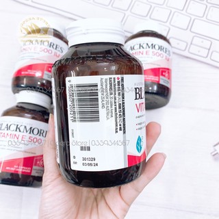 Vitamin E Blackmores 500iu 150 viên