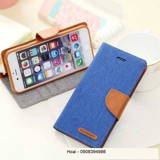 Bao da iPhone 7 Plus/ iPhone 8 Plus Mercury Canvas Diary chính hãng
