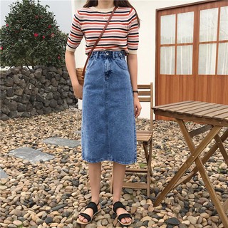 Váy Cạp Cao Dài Qua Gối_V02