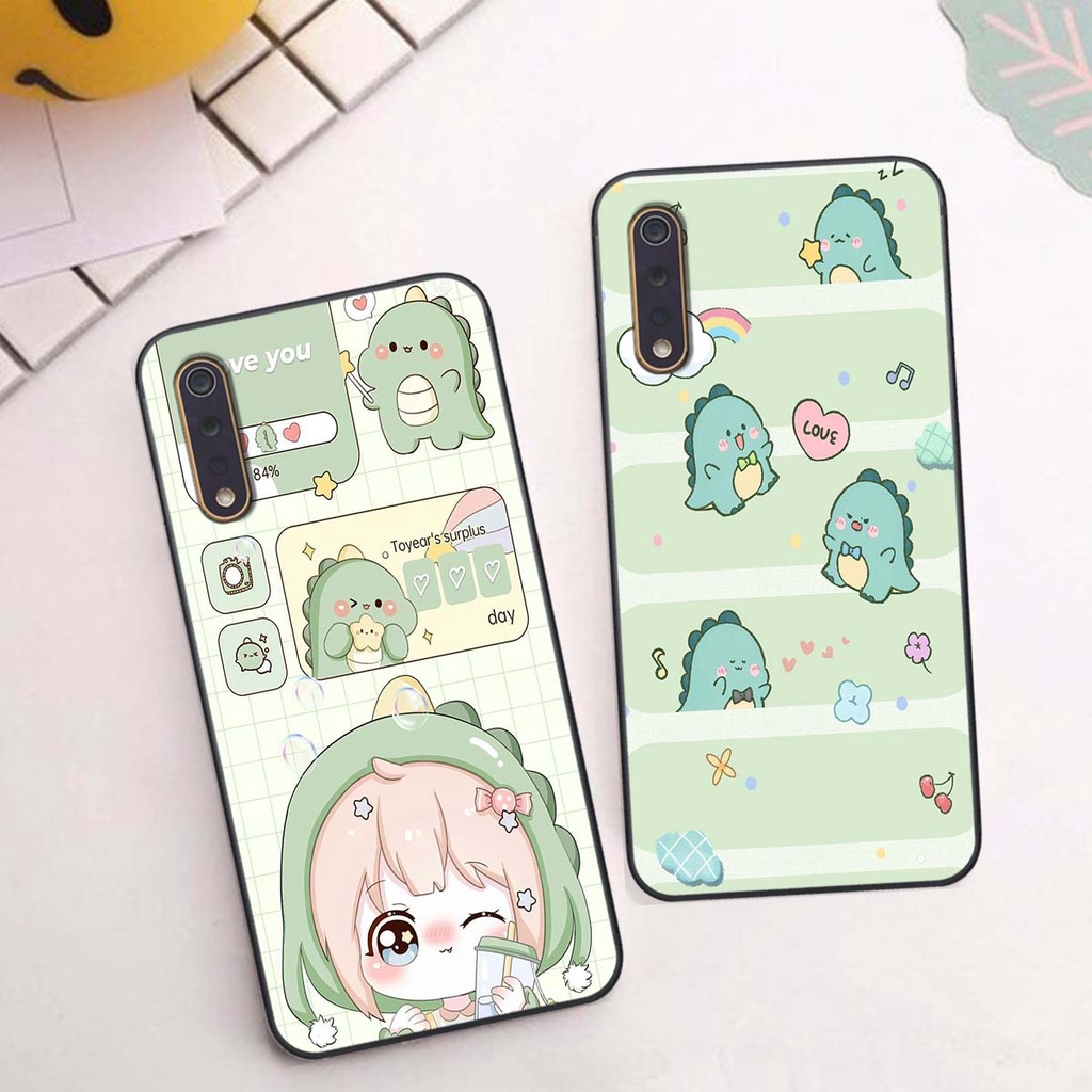 Ốp Vivo S1 / S1 Pro in hình khủng long Dino siêu dễ thương