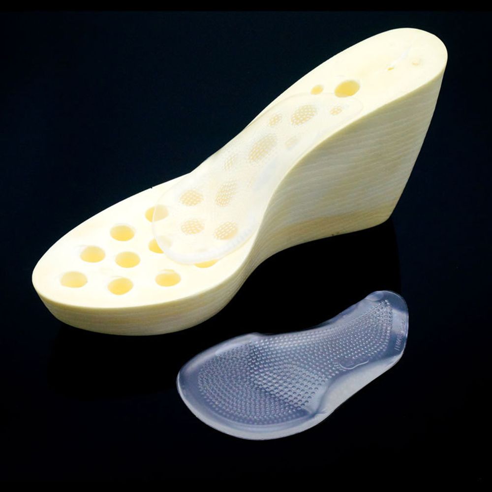 Đệm Lót Giày 3/4 Bằng Silicone Hỗ Trợ Giảm Đau Gót Chân Tiện Dụng