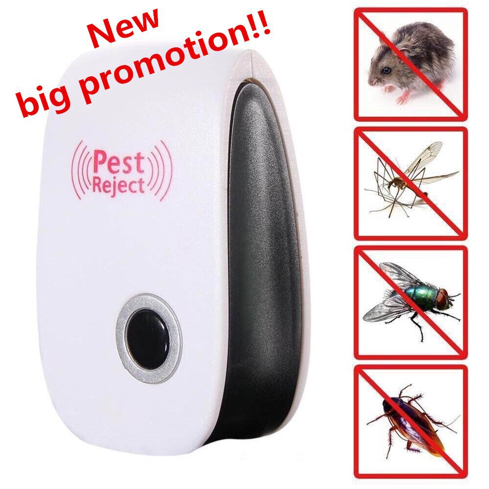 Máy Đuổi Chuột, Máy Đuổi Các Loại Côn Trùng Pest Reject Bằng Sóng Âm Hiệu Quả, Bảo Vệ Sức Khỏe, An Toàn Khi Sử Dụng, Thi