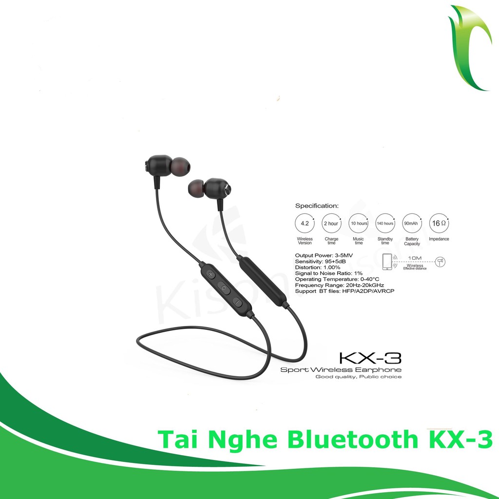 [SALE GIÁ SỐC] Tai Nghe Bluetooth Kisonli KX-3