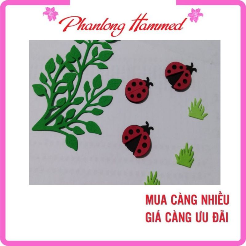 đồ dùng mầm non _ chú bọ cánh trang trí góc
